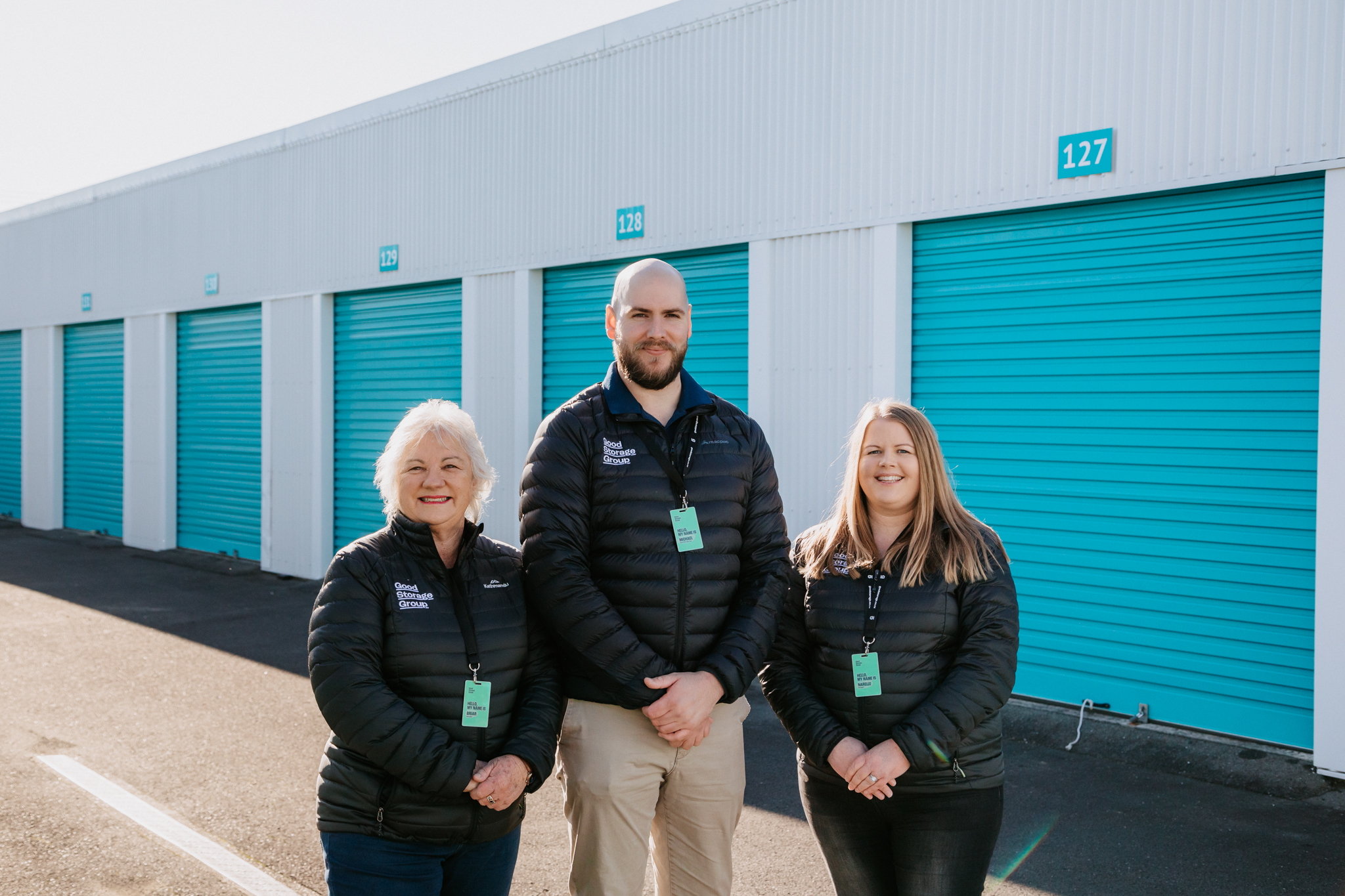 Meet our friendly storage team: